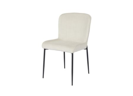 Stoel 50x60x81,5cm - stof - beige