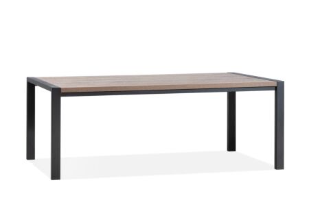 Tafel Cascade 220x100cm - lamulux - mokka