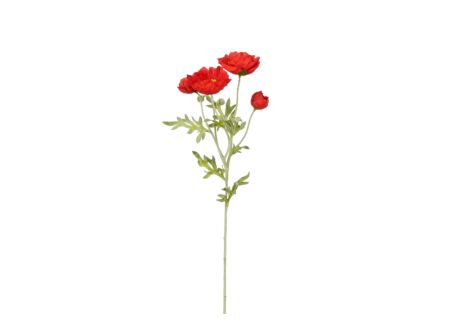 Kunstbloem Klaproos H62cm