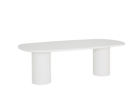 Tafel TF2404  230x120cm - cementex - wit