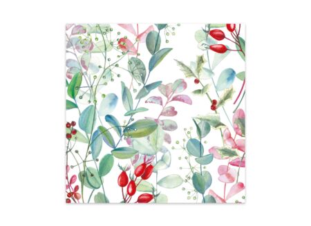 Serviette Autunno 33x33cm - papier - multicolor 20 stuks