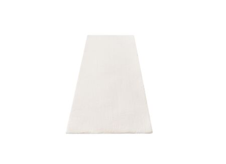 Tapijt Elissa 70x140cm - polyestervezel - krijtwit