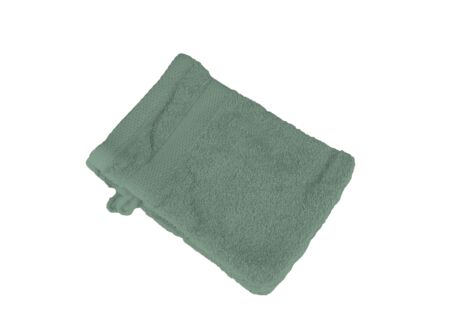 Washandje 15x21cm stone green set van 2