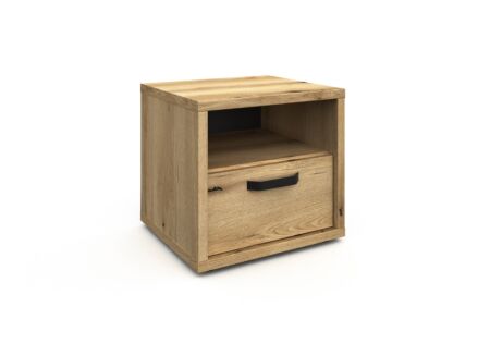 Nachtkastje Kato 50x45x47cm - melamine - etna eik
