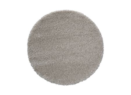 Rond tapijt Twister Ø120cm - polypropyleen - linnen