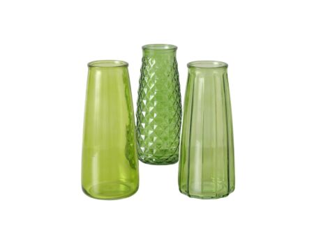 Vaas Oriana H22,5cm - glas - groen