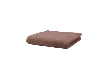 Badlaken Londen 70x130cm - katoen - terra