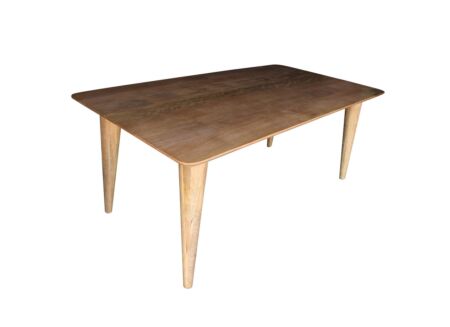 Tafel Tiresias 190x100cm - mango massief - naturel