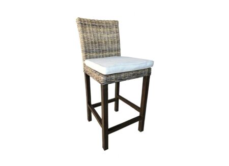 Barstoel S91 ZH65cm - rotan & co - bruin