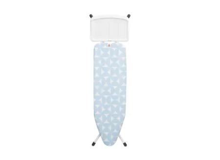 Overzichtsfoto - Strijkplank B Fresh Breeze stoomunithouder Brabantia 124x38cm