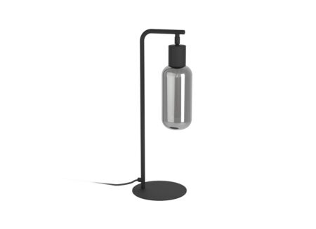 Tafellamp Maione E27 H50,5cm staal zwart