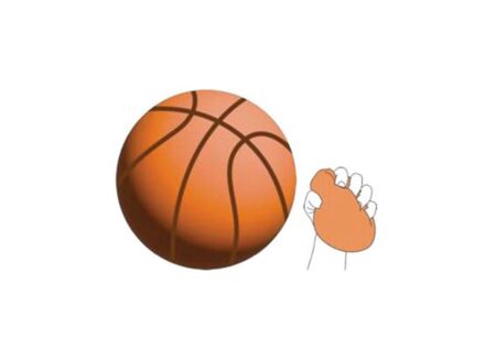 Knuffel Squichy Basketball