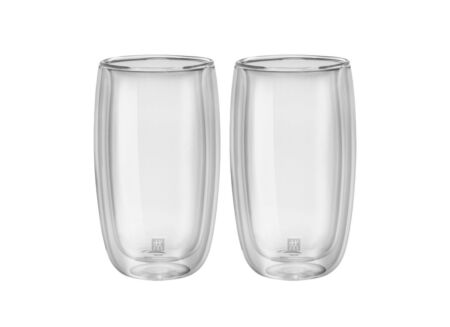 Mok Sorrento Dubbelwandig 35cl - glas - transparant 2 stuks
