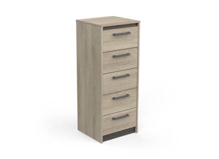 Ladekast Watson 43x40x107cm - decor - kronberg eik/waterford eik