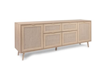 Dressoir Bali 180cm - melamine - sonoma eik