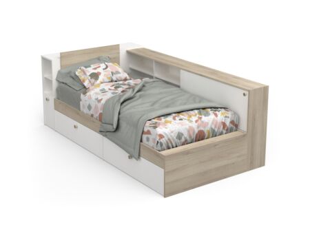 Bed Life 90x190/200cm met opbergruimte