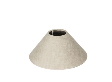 Lampenkap Juwel Ø40cm - stof - natuur