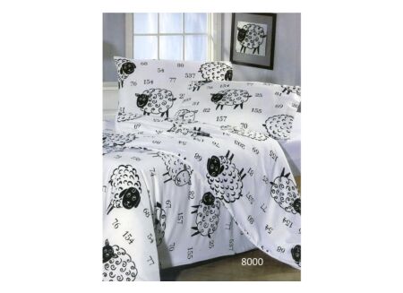 Dekbedovertrek HDC 8000 270x220cm flanel