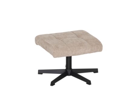 Voetenbank Pegasus 47x42x37cm - polyestervezel - beige