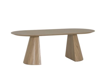 Tafel Sheba 220x100cm - es fineer - naturel