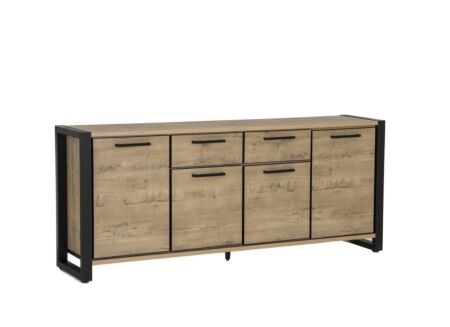 Dressoir Cronos 218cm - decor eik - naturel