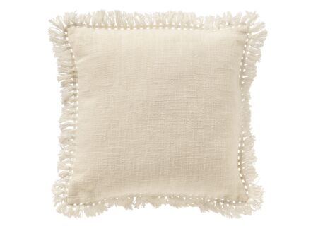 Kussen Jonna 45x45cm - katoen - snow white