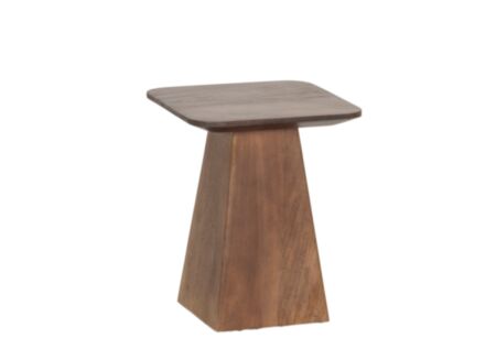 Salontafel Bocadillo 40x40cm - mango massief - bruin