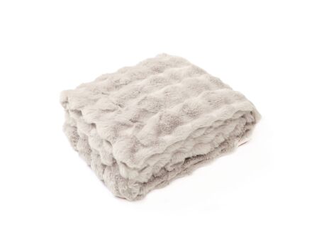 Plaid Bilbao 150x200cm - polyester - beige
