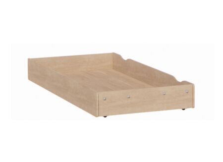 Speelgoedlade 199cm - melamine - brushed sand oak nature