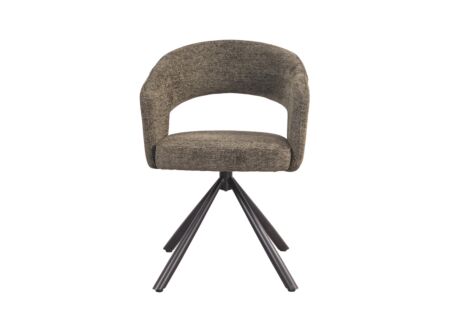 Draaistoel Guppy 60x56x79,5cm - stof - groen