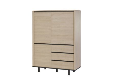 Barkast Tyler 116cm - decor - urban oak