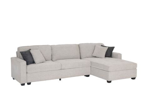 Hoeksalon Ramon 319x176cm - stof - beige