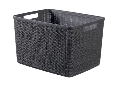Opbergbox Jute 36,2x28,2x23cm