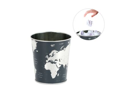 Vuilbak Globe zwart