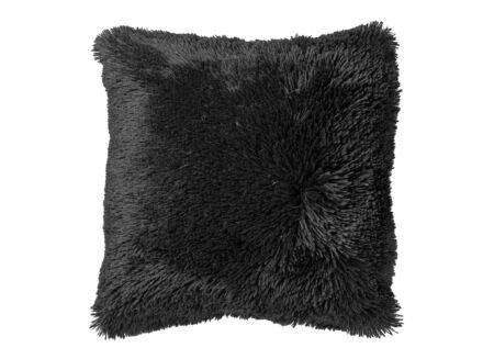 Kussen Fluffy 60x60cm - stof - raven