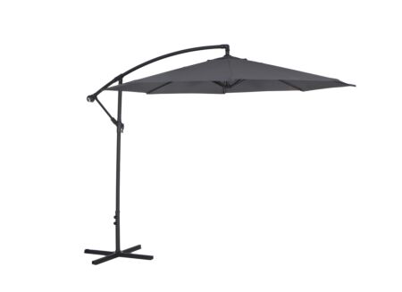 Zweefparasol Agape Ø300cm antraciet met beschermhoes