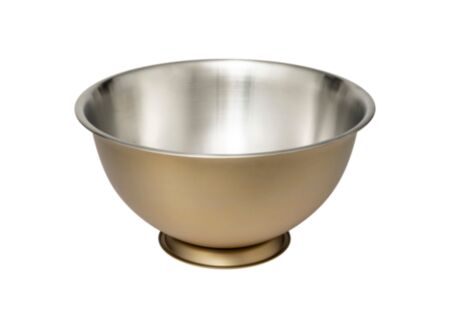 Champagne-emmer Ø40x40cm - roestvrij staal - goud
