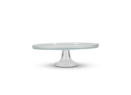Taartschotel Aristo Ø28xH8,5cm - glas - transparant