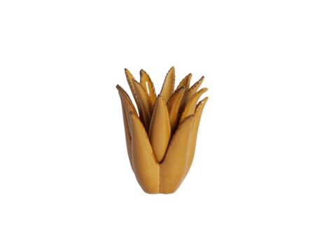 Kandelaar Cactus H16cm - keramiek - bruin