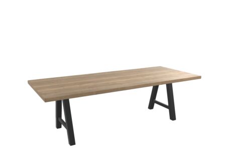 Tafel Querido 240x100cm - meubelplaat - eik natuur