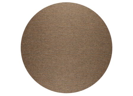 Tapijt Makabi Ø200cm - polyester & polypropyleen - bruin