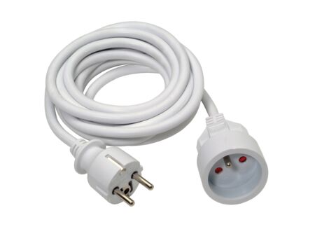 Verlengkabel 3m wit