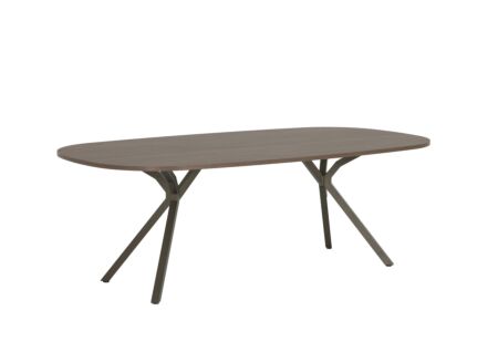 Tafel Onyx 220x120cm - HPL - walnoot