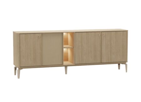 Buffet Ravello 236cm - décor - brushed sand oak nature