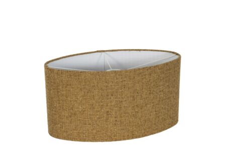 Lampenkap 60x30cm - stof - kaneel