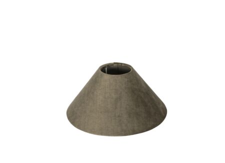 Lampenkap Juwel Ø25cm - stof - sahara
