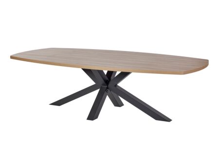 Tafel TF2415  200x119cm - melamine - french oak