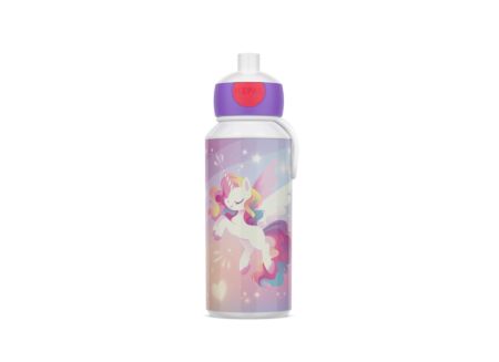 Drinkfles Pop-Up Campus  400ml - kunststof - unicorn glow