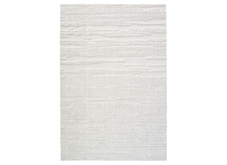 Tapijt Madagaskar 160x230cm - polyester - wit