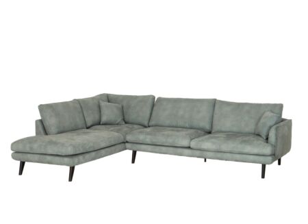 Hoeksalon Chill 300x200cm - stof - turquoise